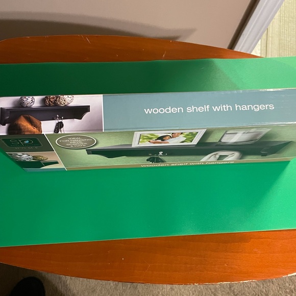 SARAH PEYTON HOME Wooden Shelf & Photo Cube with Clock Bundle - Picture 4 of 7